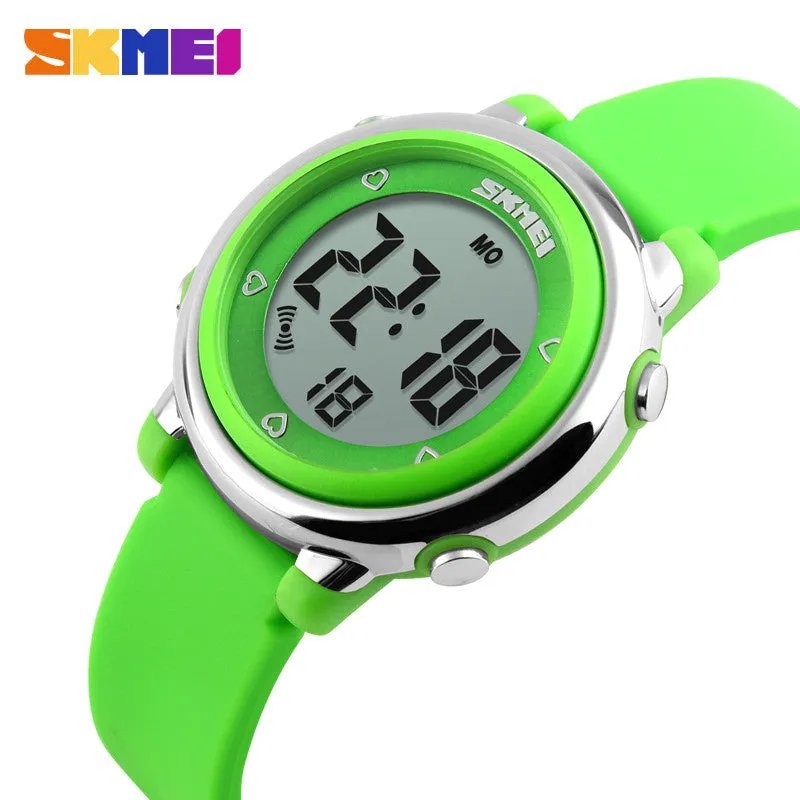 SKMEI Children LED Digital Watch Sports Watches Kids Cartoon Jelly Waterproof Children's Dress Wristwatches Relojes