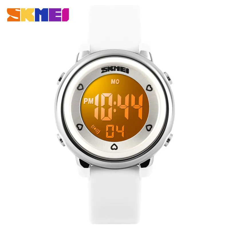 SKMEI Children LED Digital Watch Sports Watches Kids Cartoon Jelly Waterproof Children's Dress Wristwatches Relojes