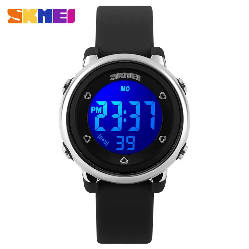 SKMEI Children LED Digital Watch Sports Watches Kids Cartoon Jelly Waterproof Children's Dress Wristwatches Relojes