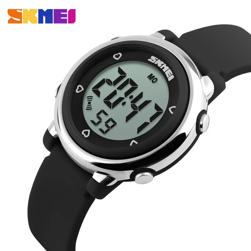 SKMEI Children LED Digital Watch Sports Watches Kids Cartoon Jelly Waterproof Children's Dress Wristwatches Relojes