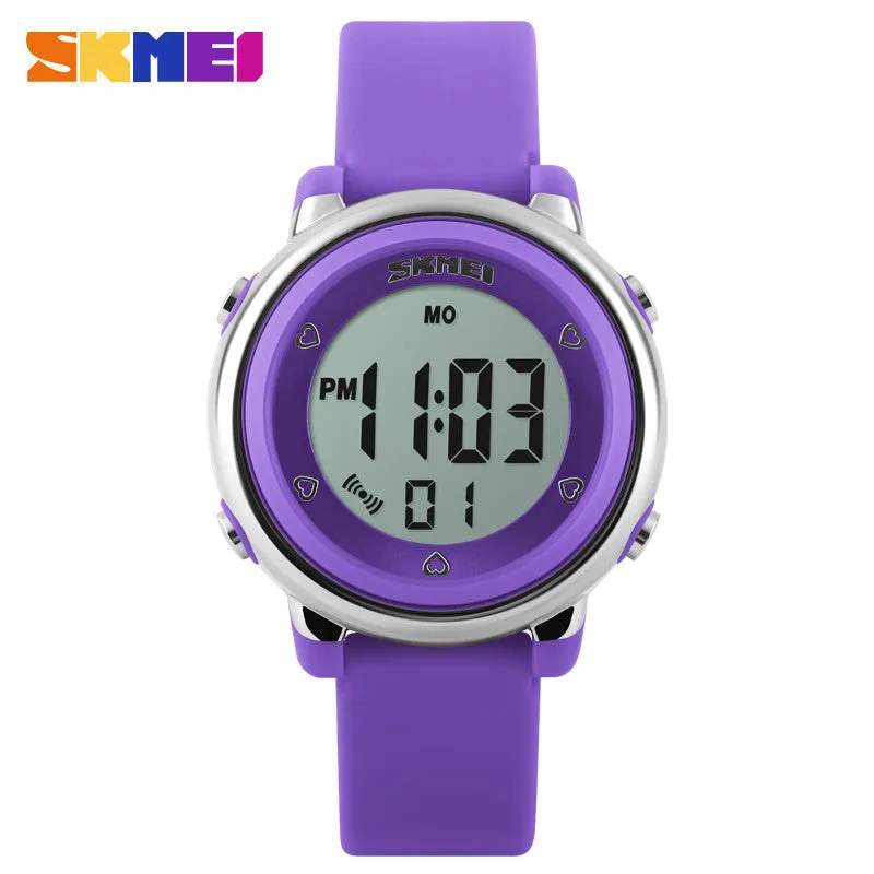 SKMEI Children LED Digital Watch Sports Watches Kids Cartoon Jelly Waterproof Children's Dress Wristwatches Relojes