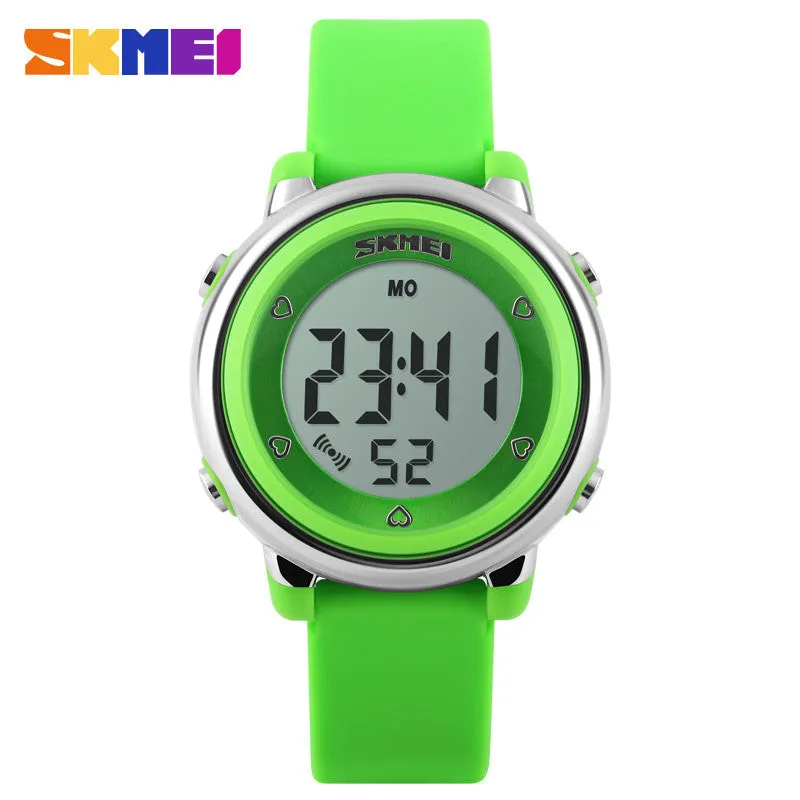 SKMEI Children LED Digital Watch Sports Watches Kids Cartoon Jelly Waterproof Children's Dress Wristwatches Relojes