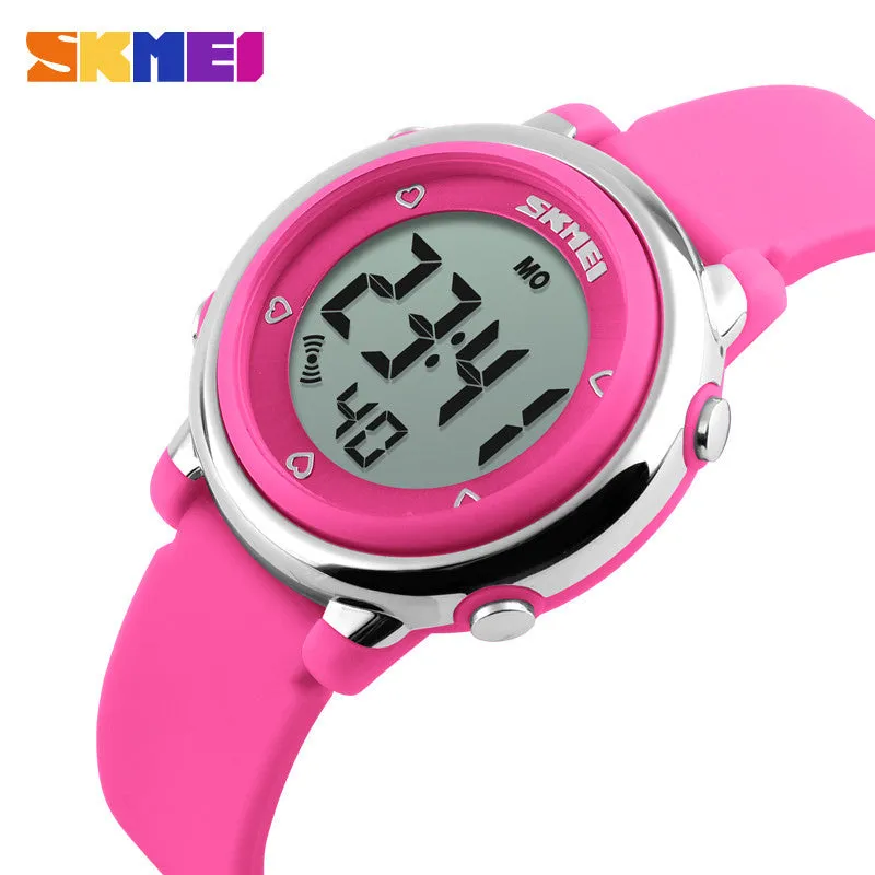 SKMEI Children LED Digital Watch Sports Watches Kids Cartoon Jelly Waterproof Children's Dress Wristwatches Relojes