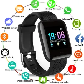 Smart Watch Men Blood Pressure Waterproof Smartwatch Women Heart Rate Monitor Fitness Tracker Watch GPS Sport For Android IOS