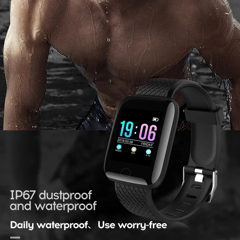 Smart Watch Men Blood Pressure Waterproof Smartwatch Women Heart Rate Monitor Fitness Tracker Watch GPS Sport For Android IOS