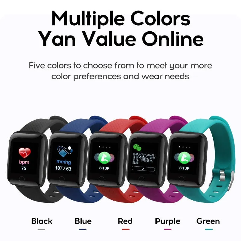 Smart Watch Men Blood Pressure Waterproof Smartwatch Women Heart Rate Monitor Fitness Tracker Watch GPS Sport For Android IOS