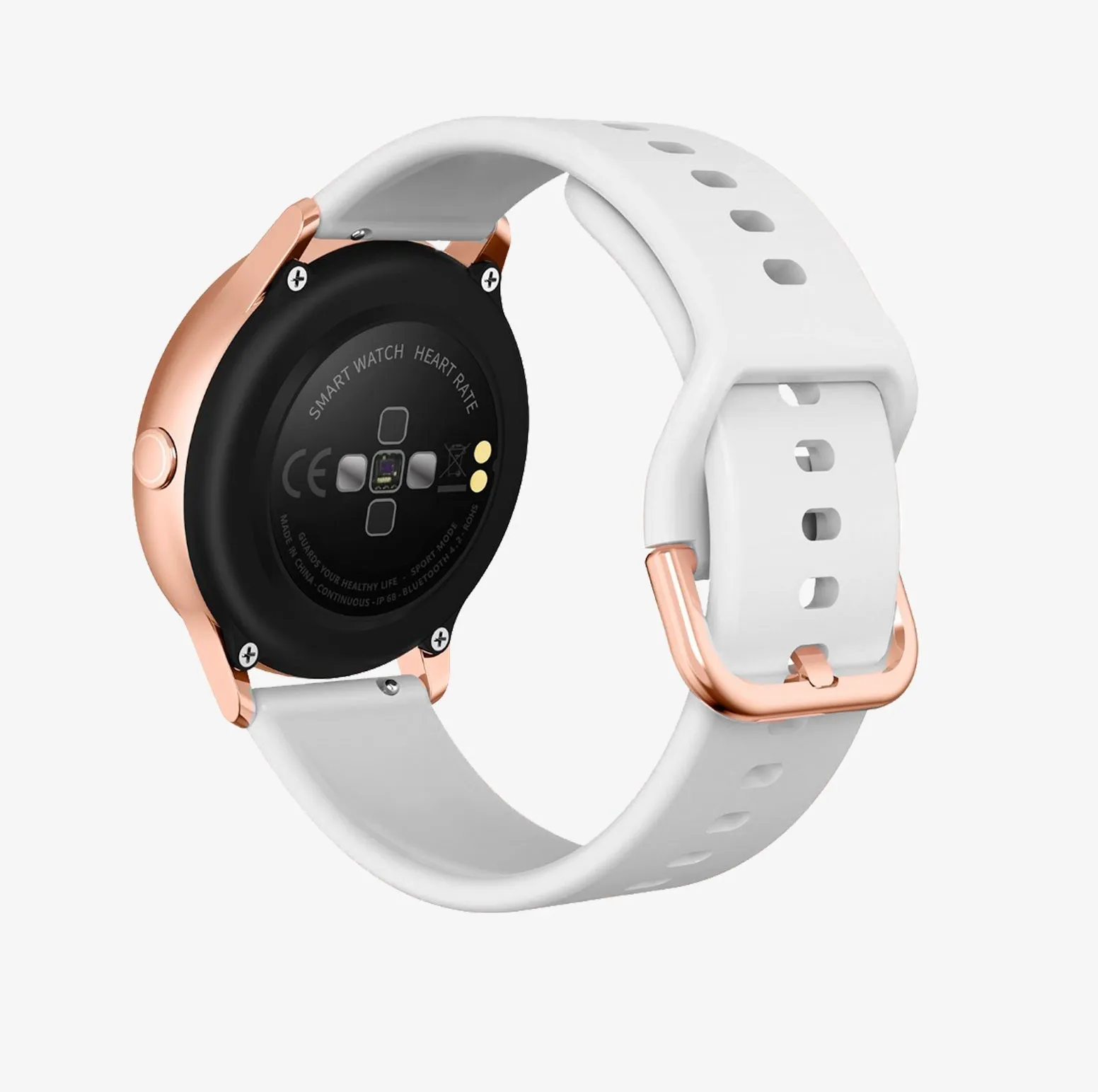 Smartwatch | Rodney Pro · White & Rose Gold Set