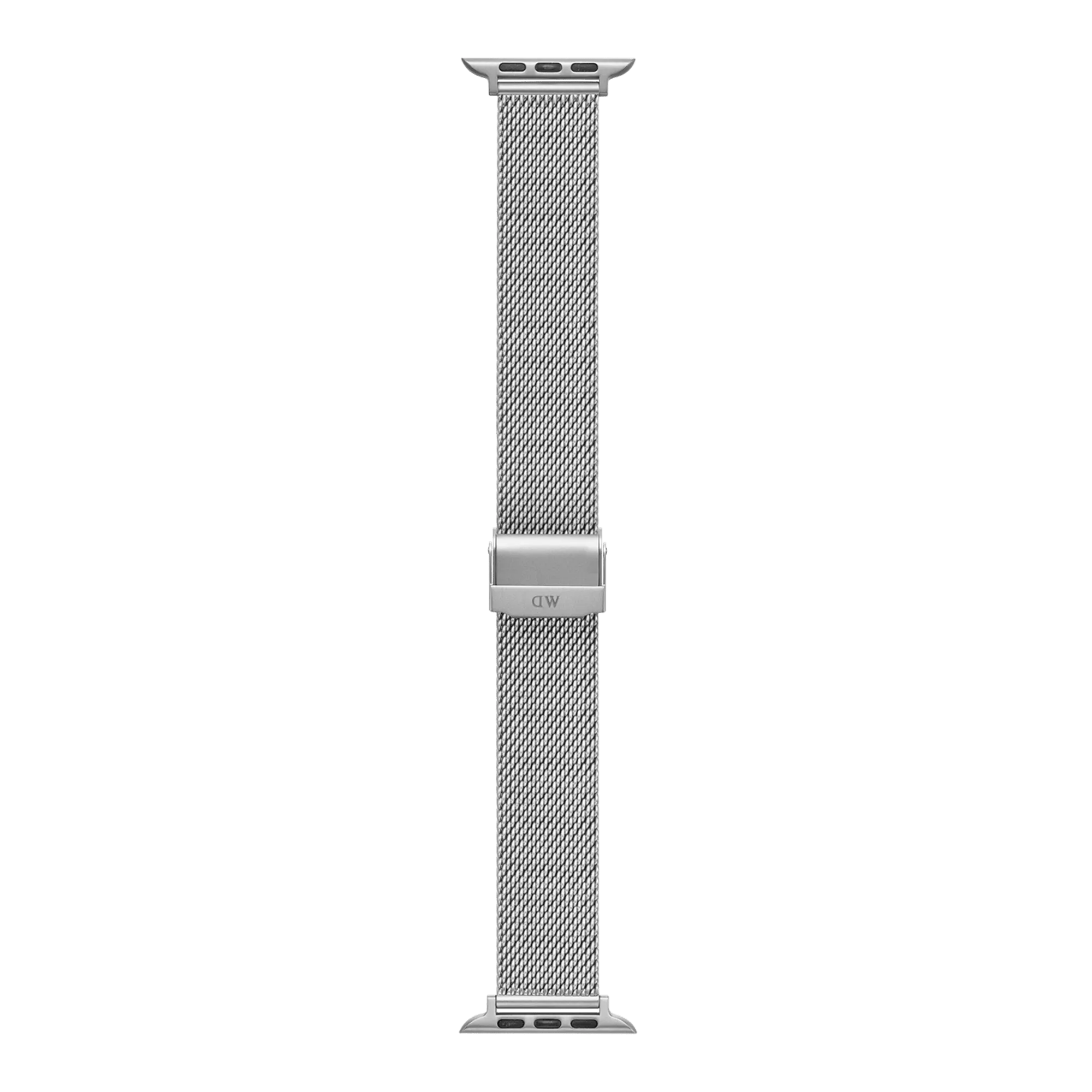 Smartwatch Sandblasted Mesh Strap Silver