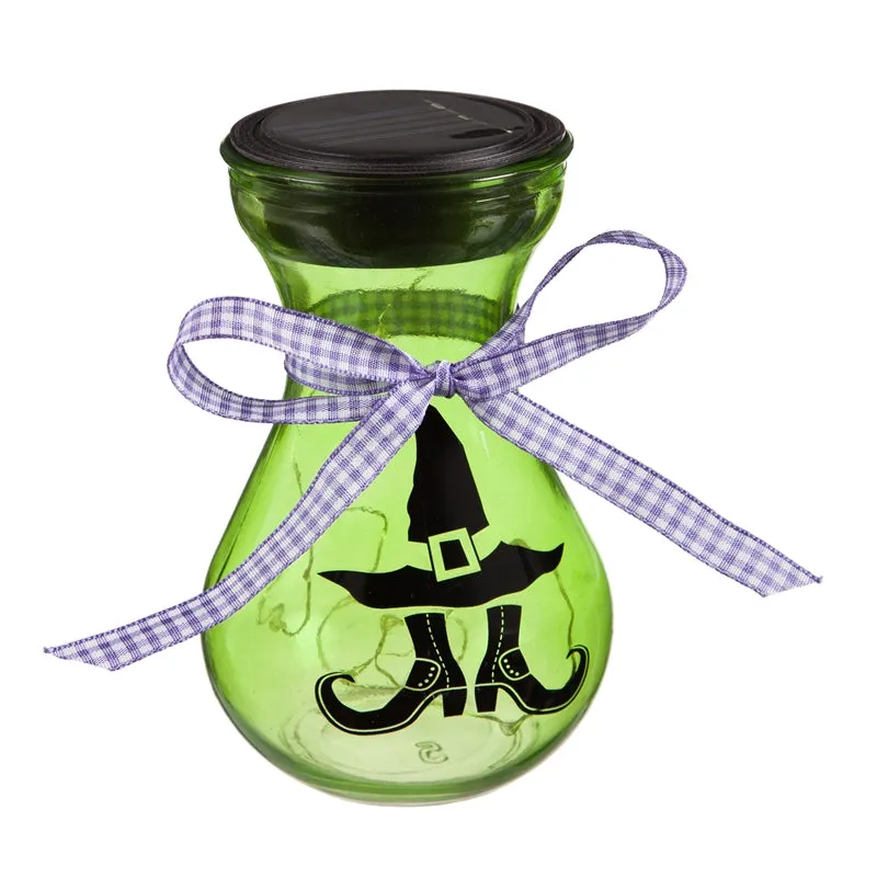 Solar Halloween Milk Jug Lantern