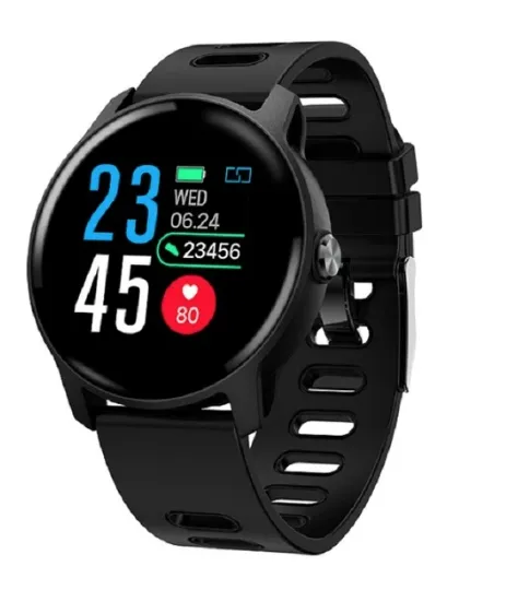 Sports Smart Watch & Fitness Monitor With Free Android App