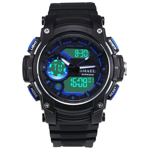 Sporty Waterproof Shock-Resistant Men's Quartz Watch