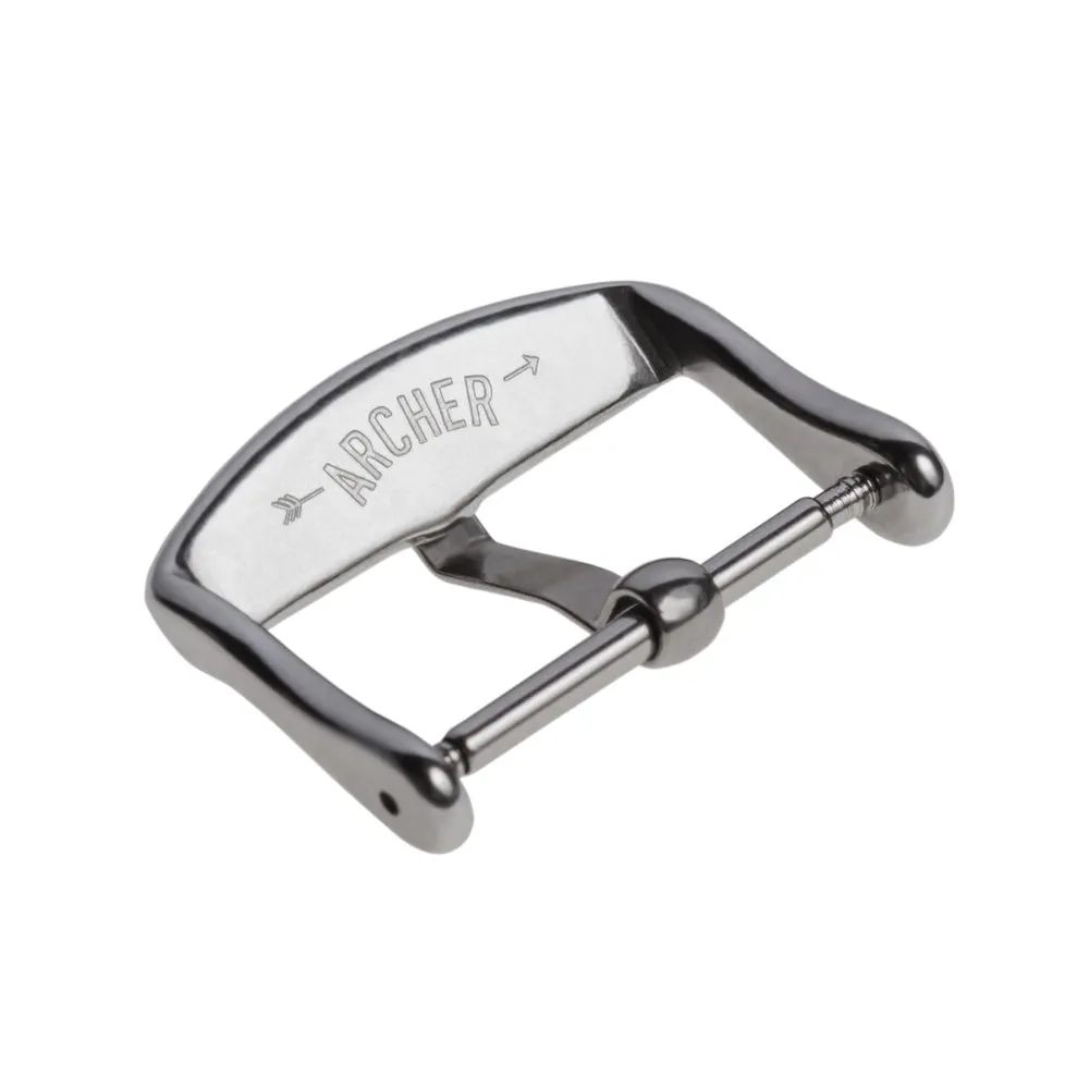 Stainless Steel Buckle - Brushed Stainless Add-On