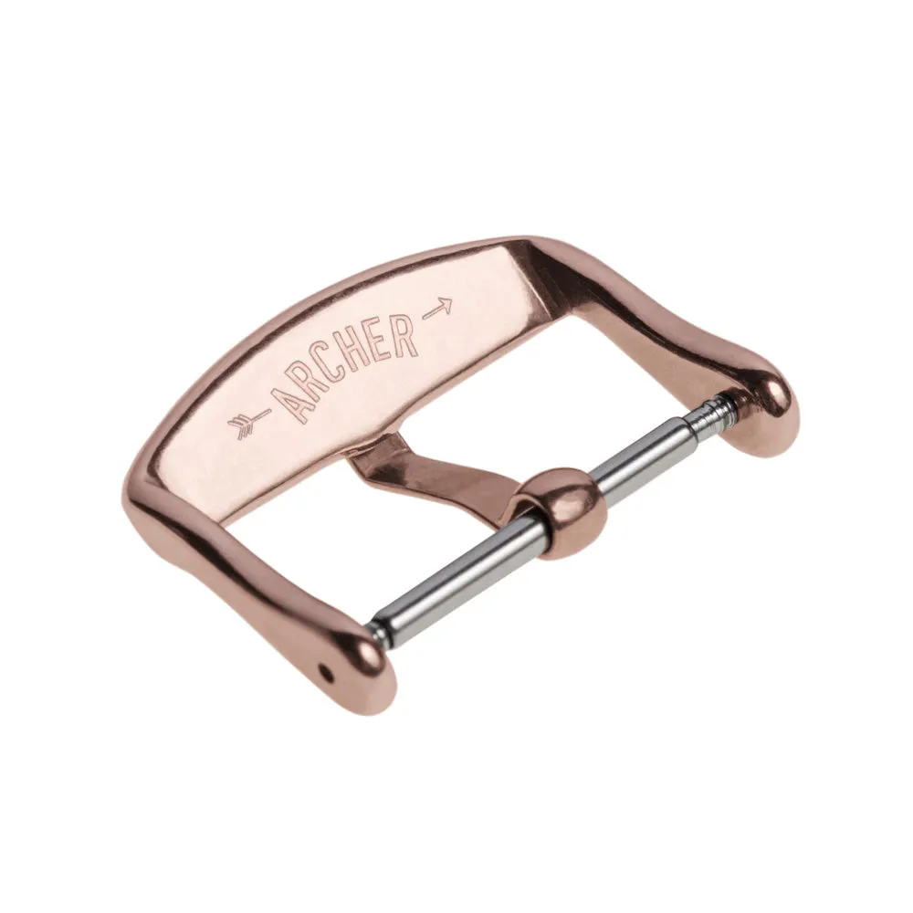 Stainless Steel Buckle - Polished Rose Gold PVD Add-On