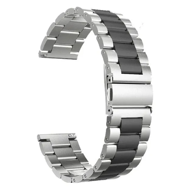 Stainless Steel Link Watch Strap Compatible with the Polar Ignite 3