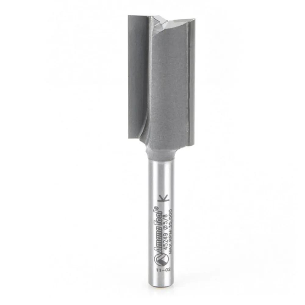 Straight Plunge Router Bit | 2 Flute | Various Dia x 1 1⁄4 x 1⁄4" Shank | 45245 | 738685452455