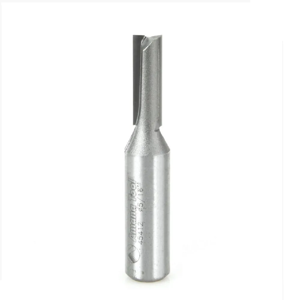 Straight Plunge Router Bit | 2 Flute | Various Dia x 1" x 1⁄2 Shank | 45412 | 738685854129