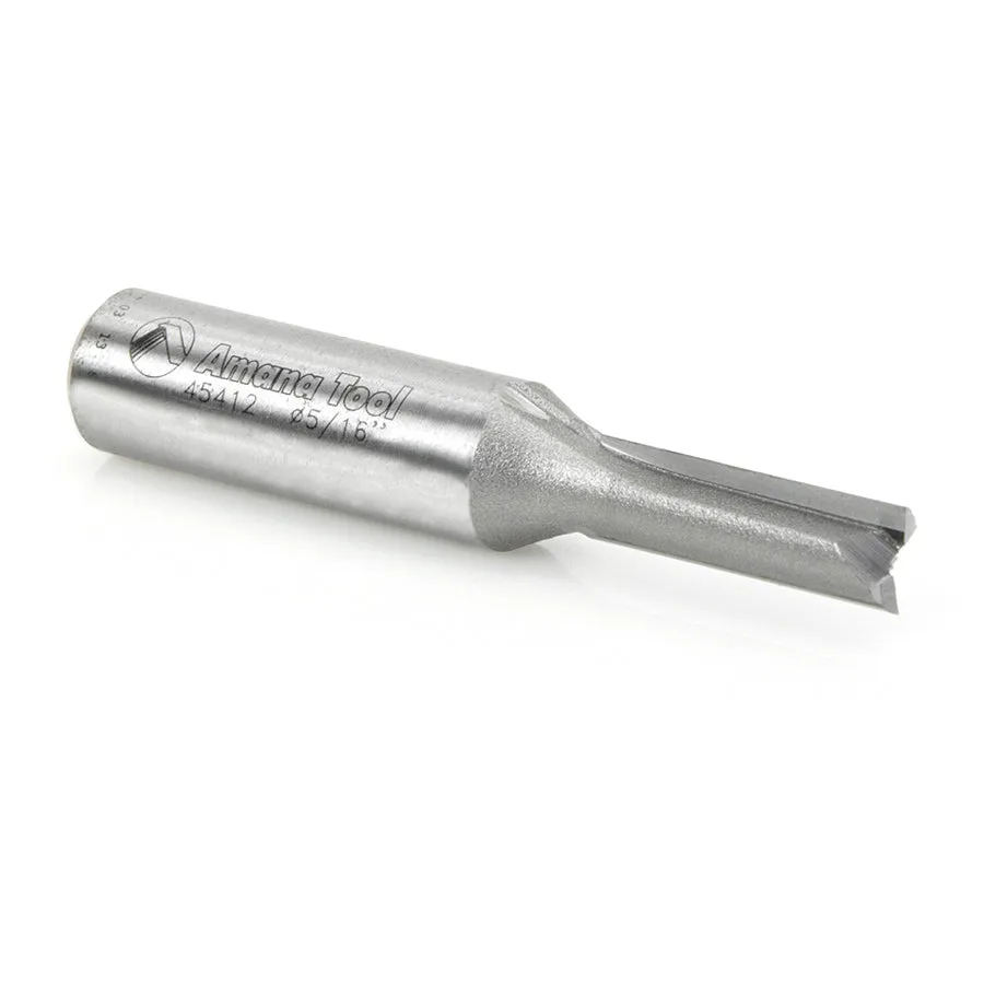 Straight Plunge Router Bit | 2 Flute | Various Dia x 1" x 1⁄2 Shank | 45412 | 738685854129