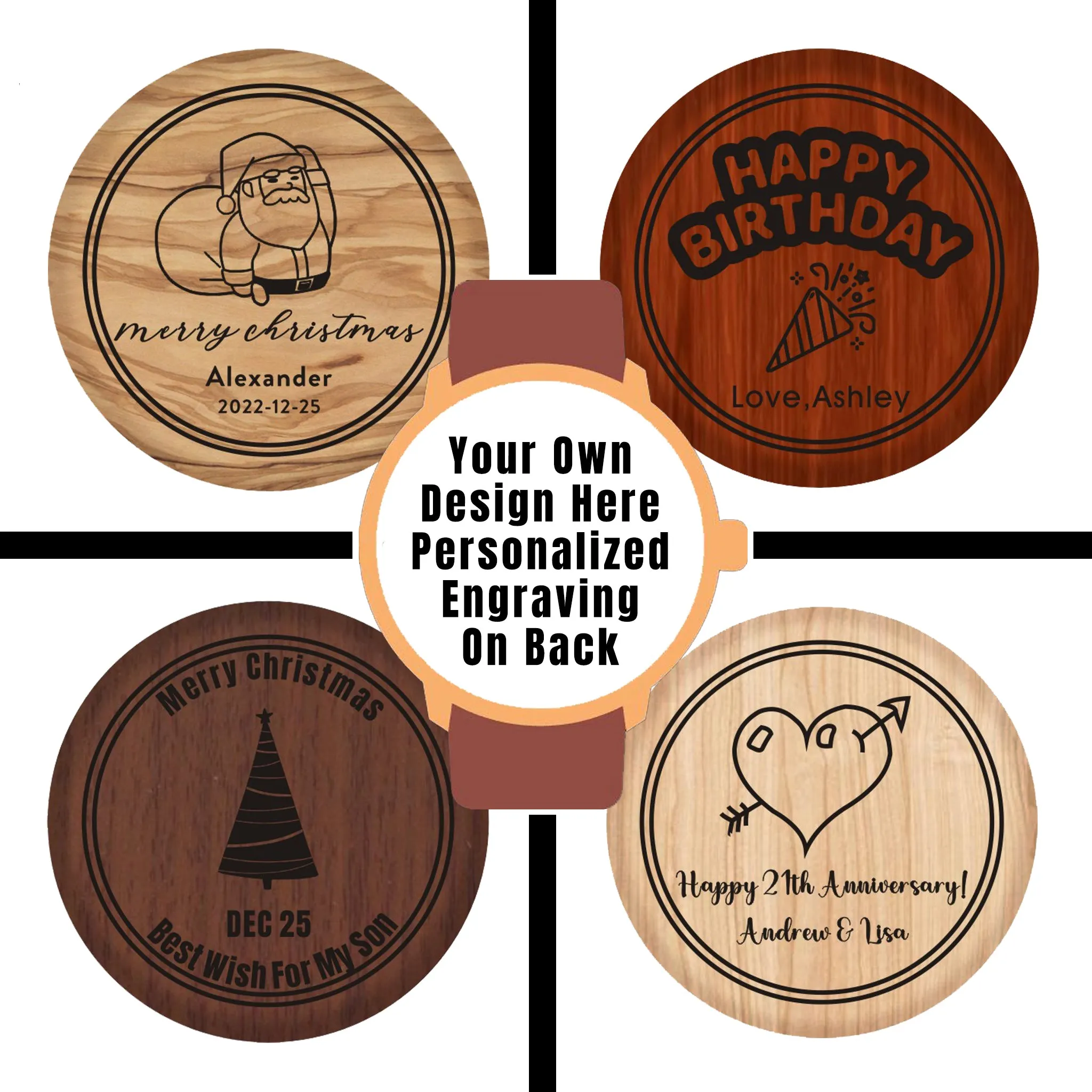 Sutherland-Wood Watch Men Wooden Watch Personalized Gift