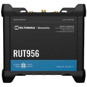 Teltonika Rut956industrial Dual Sim Lte Wifi Rs232 Rs485 Router