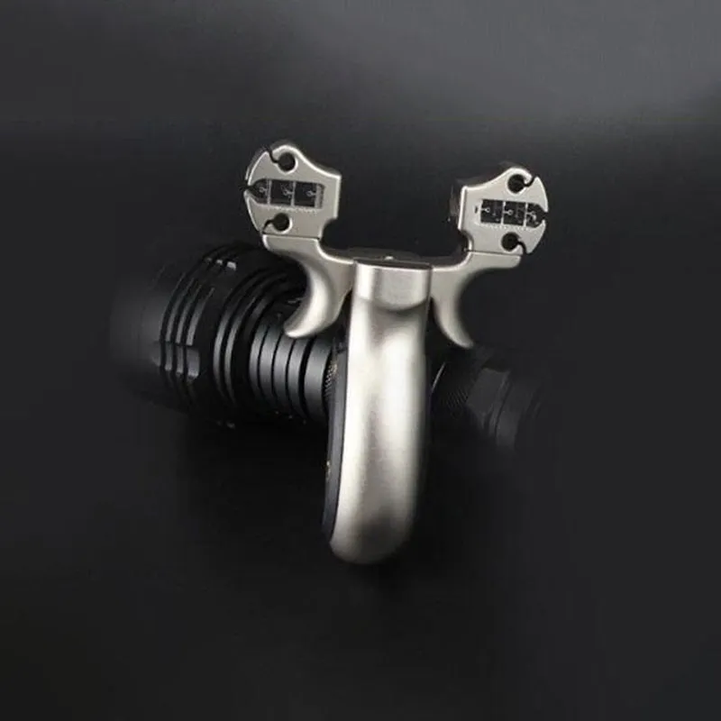 The Latest Tail Grip Titanium Alloy Slingshot