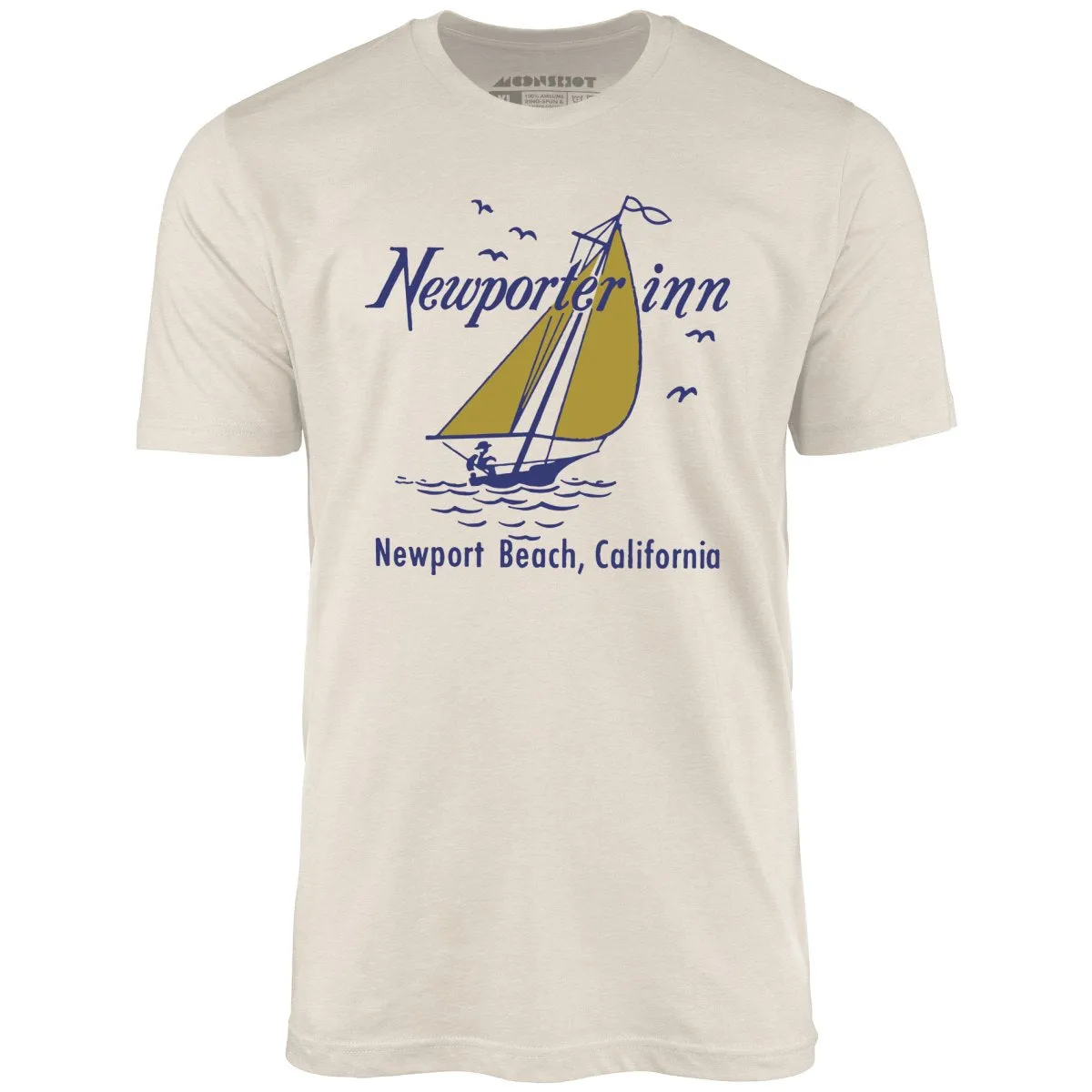 The Newporter Inn v2 - Newport Beach, CA - Vintage Hotel - Unisex T-Shirt