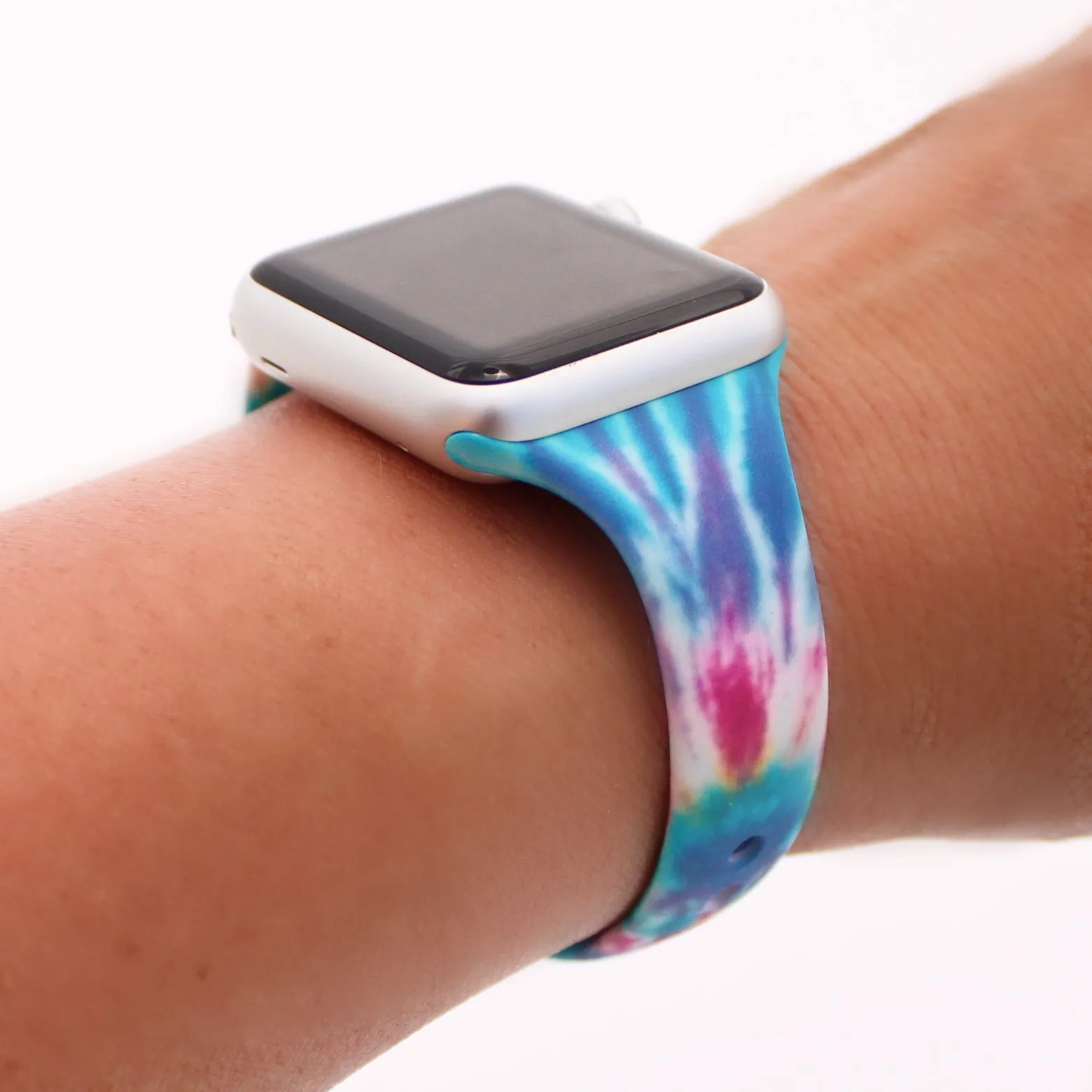 Tie Dye and Printed Slim Apple Watch Bands