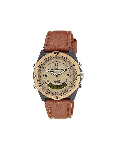 Timex Expedition Analog-Digital Beige Dial Men's Watch - MF13