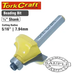 TORK CRAFT ROUTER BIT BEADING 5/16' CKP2803