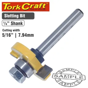 TORK CRAFT ROUTER BIT SLOTTED 5/16' (7.94MM) CKP1104