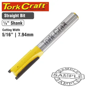 TORK CRAFT ROUTER BIT STRAIGHT 5/16' (7.94MM) CKP202