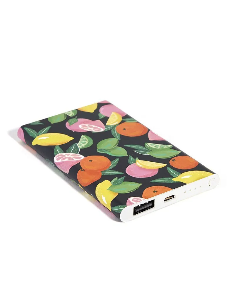 Tropical Fruit Portable Charger