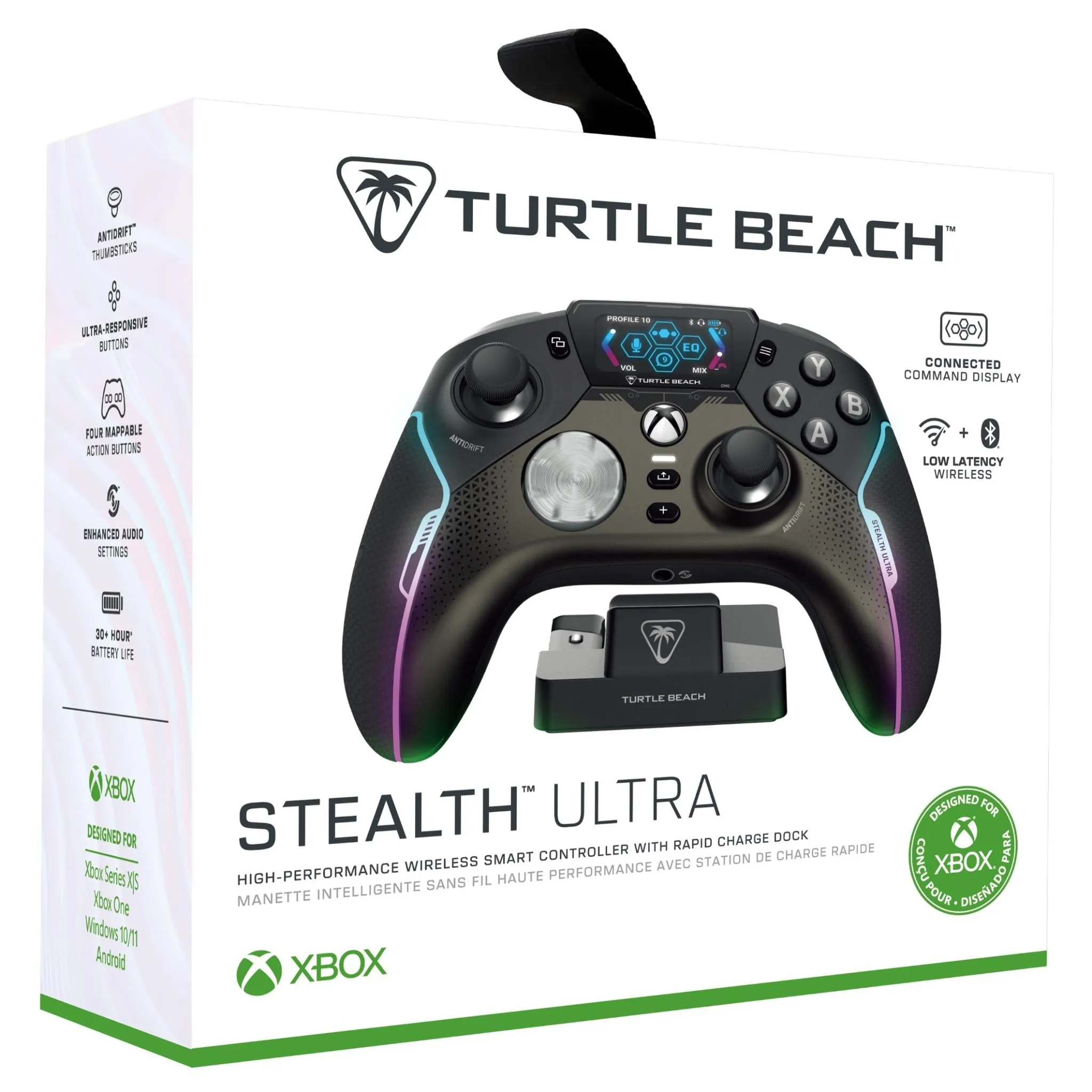 Turtle Beach Stealth Ultra High-Performance Wireless Controller with Rapid Charge Dock