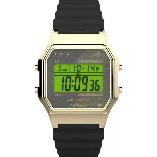 Unisex Timex Lab 80 Gold-Tone Watch TW2V41000