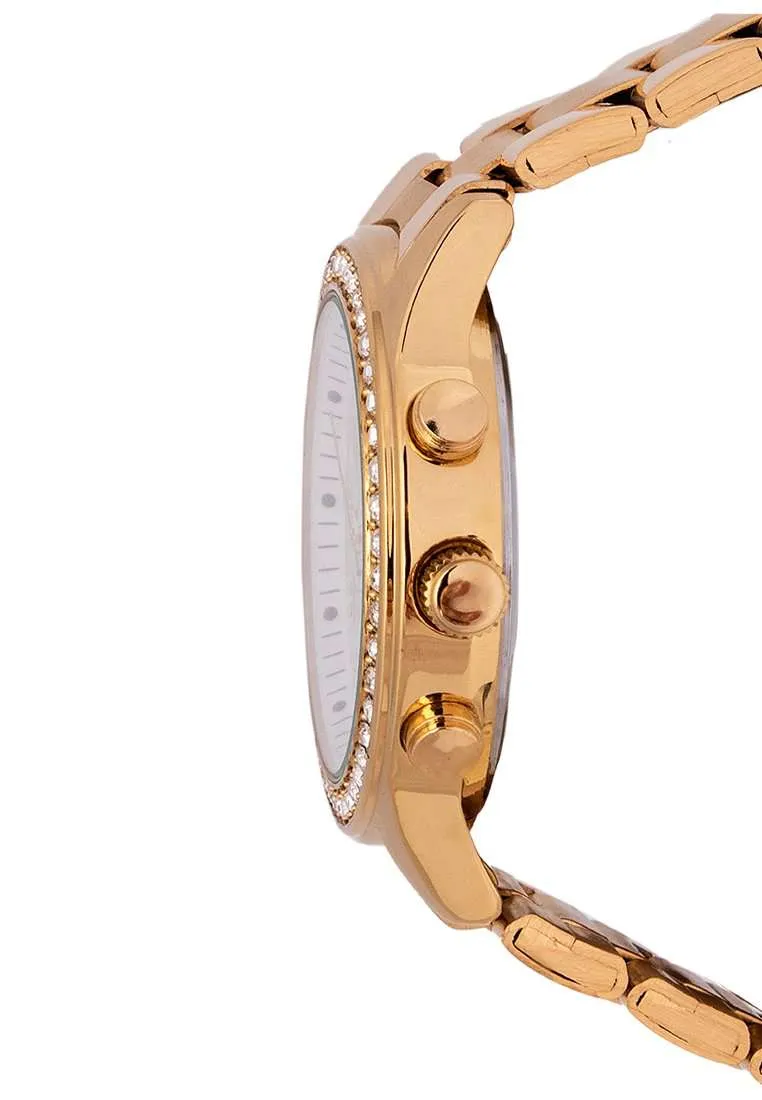 Valentino 20122244-SILVER DIAL Gold Watch for Women