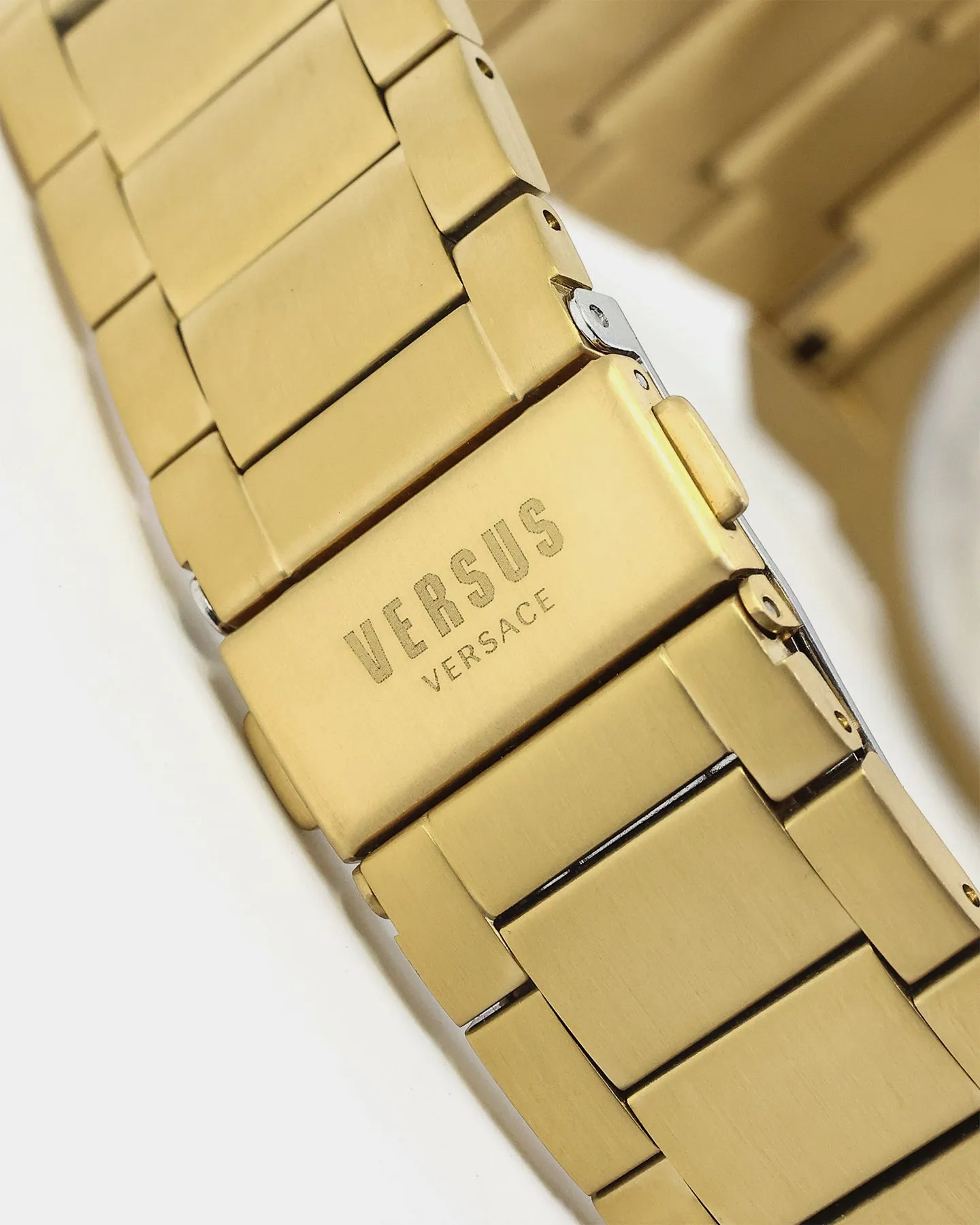 Versus Versace Versus Brick Lane Gent 40mm Watch Gold/Green