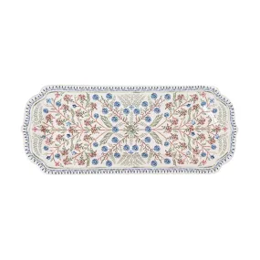 Villa Seville 15” Hostess Tray - Chambray