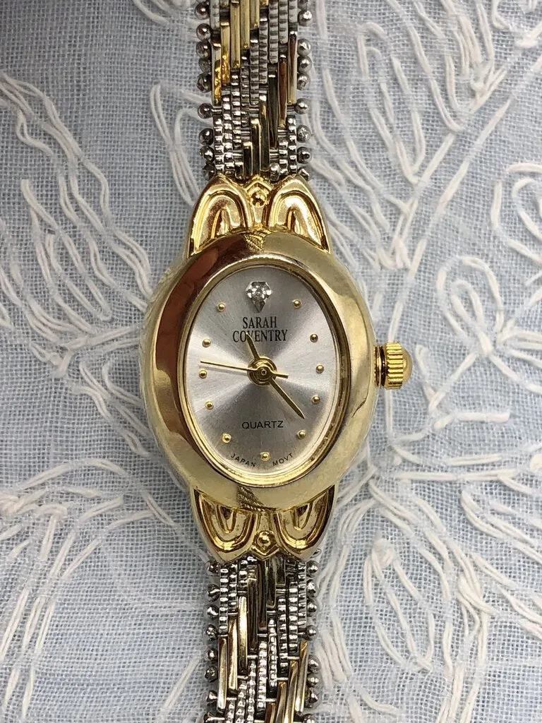 Vintage Ladies Sarah Coventry Dress Watch /b