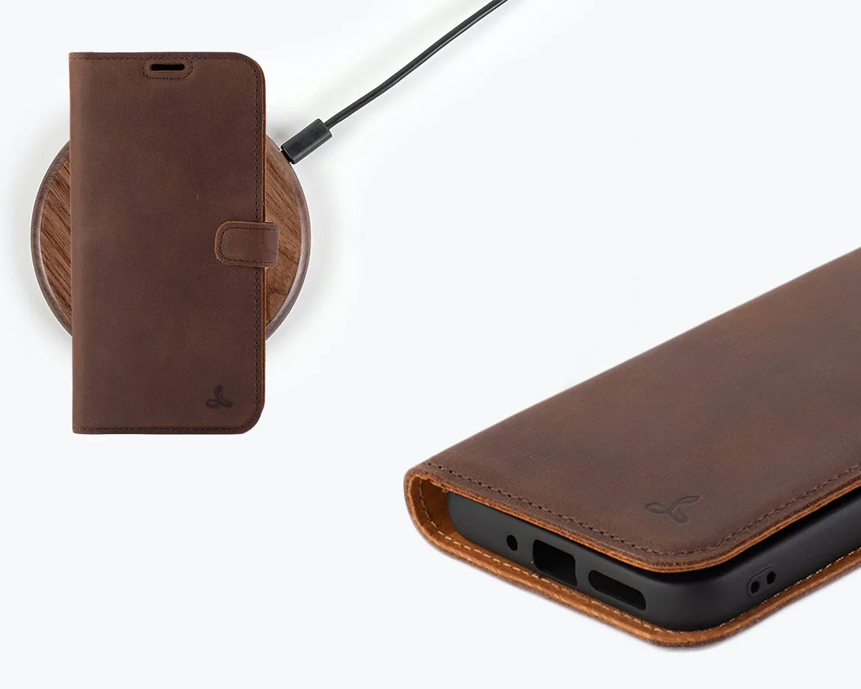 Vintage Leather Wallet - Samsung Galaxy A35