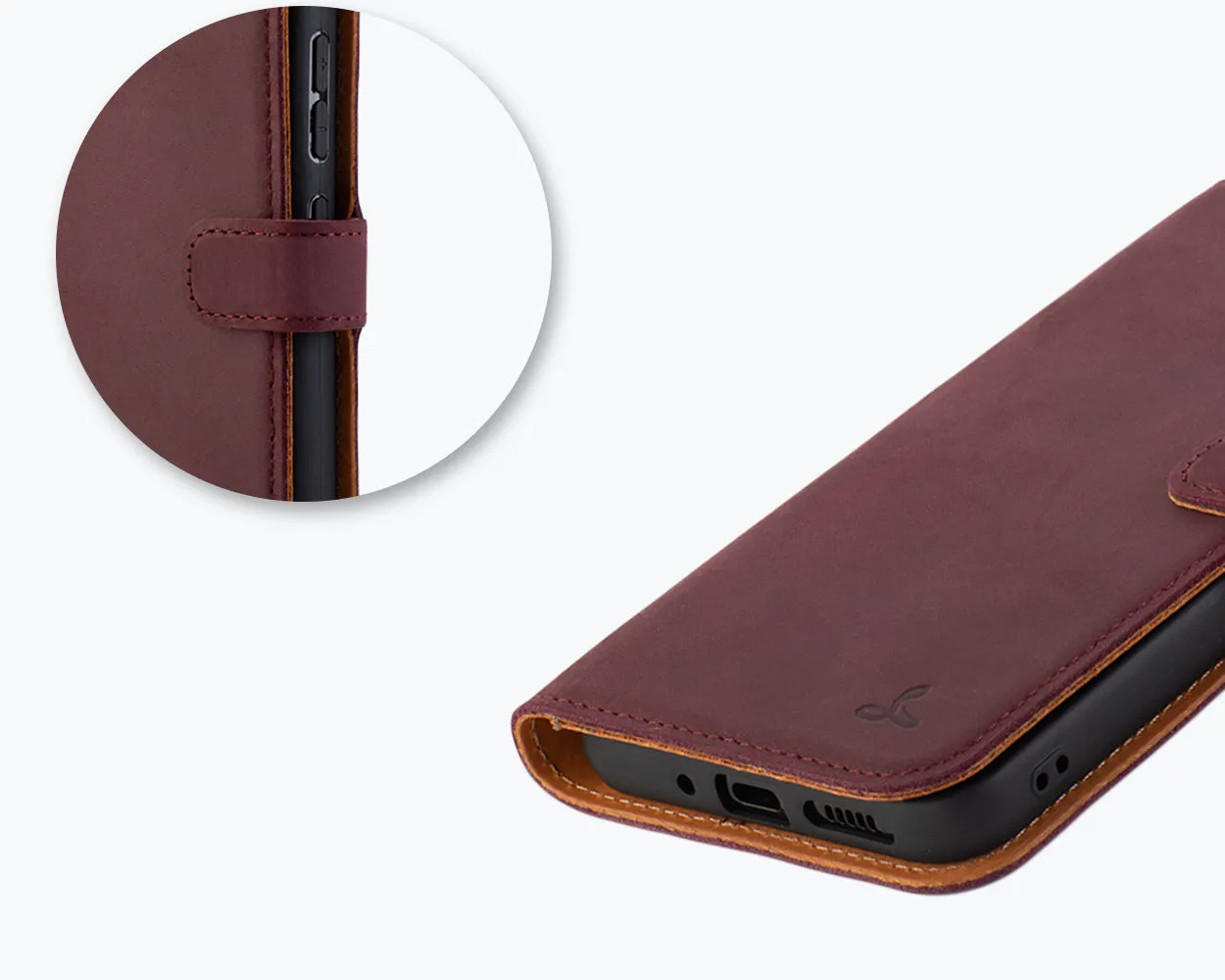 Vintage Leather Wallet - Samsung Galaxy A35