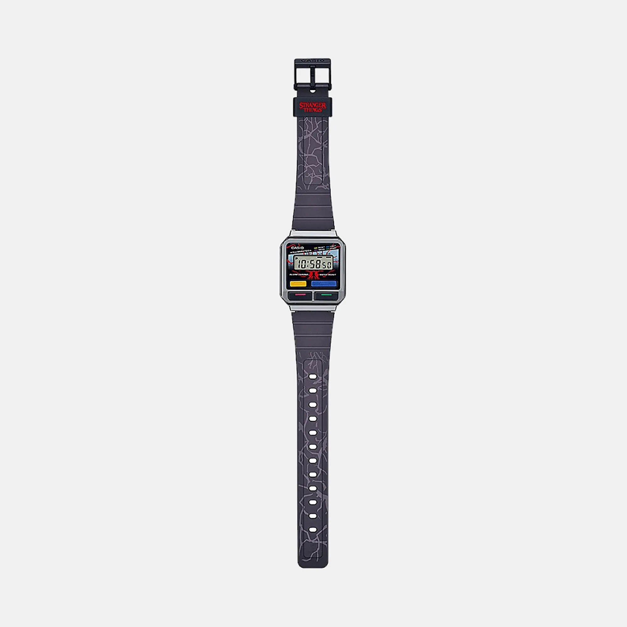 Vintage Unisex Black Digital Resin Watch D324 - A120WEST-1ADR