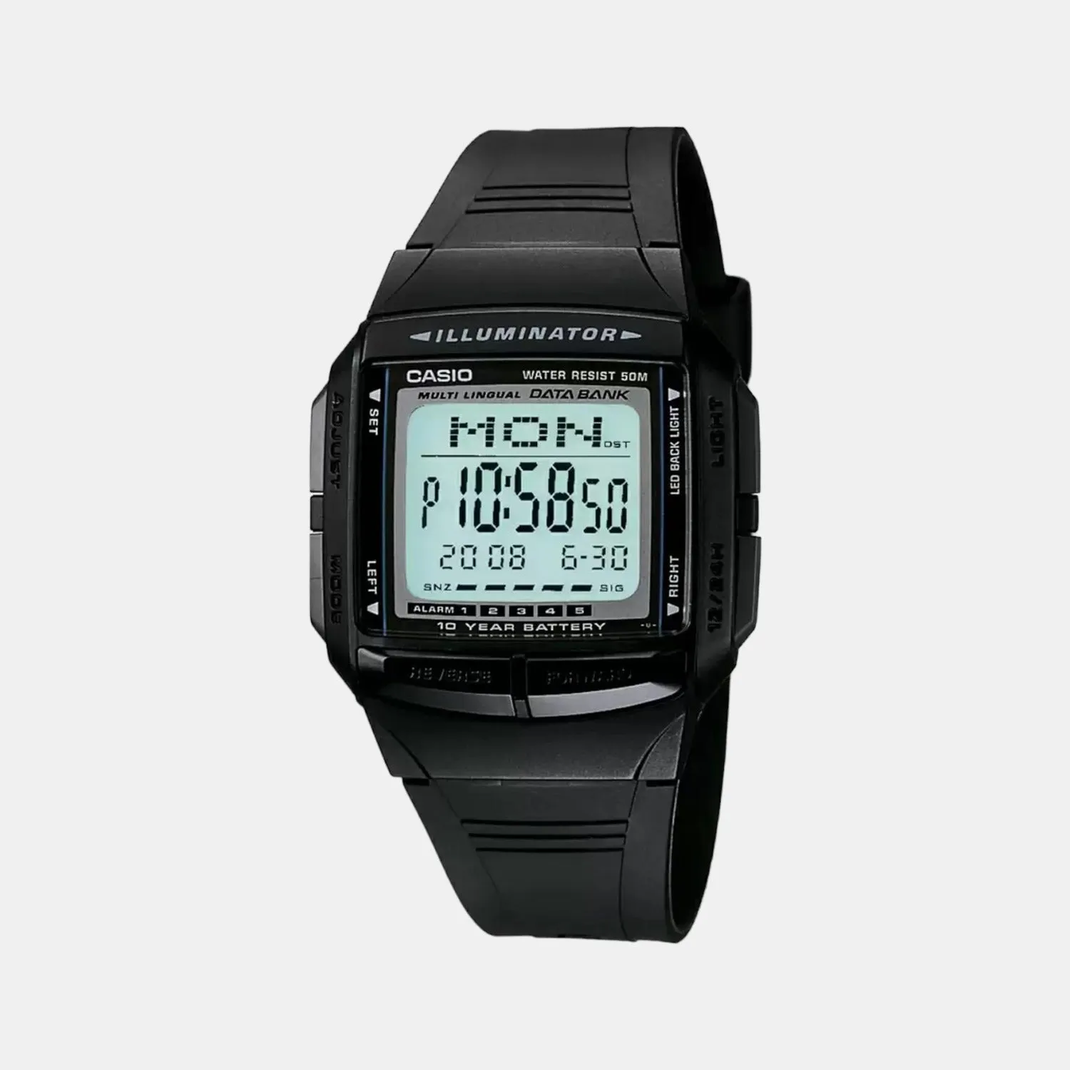 Vintage Unisex Digital Resin Watch DB23 - DB-36-1AVSDF