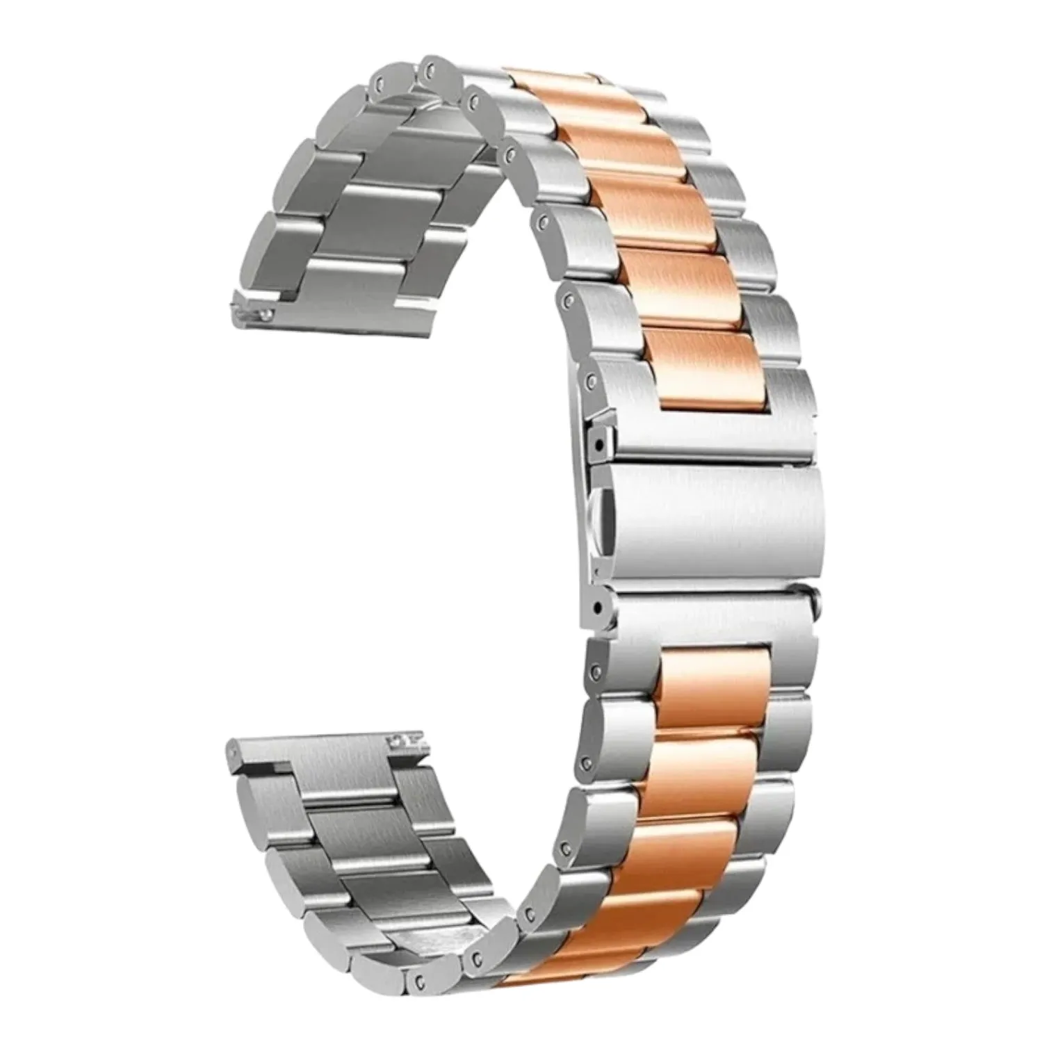 Wahoo ELEMNT RIVAL Stainless Steel Link Watch Strap