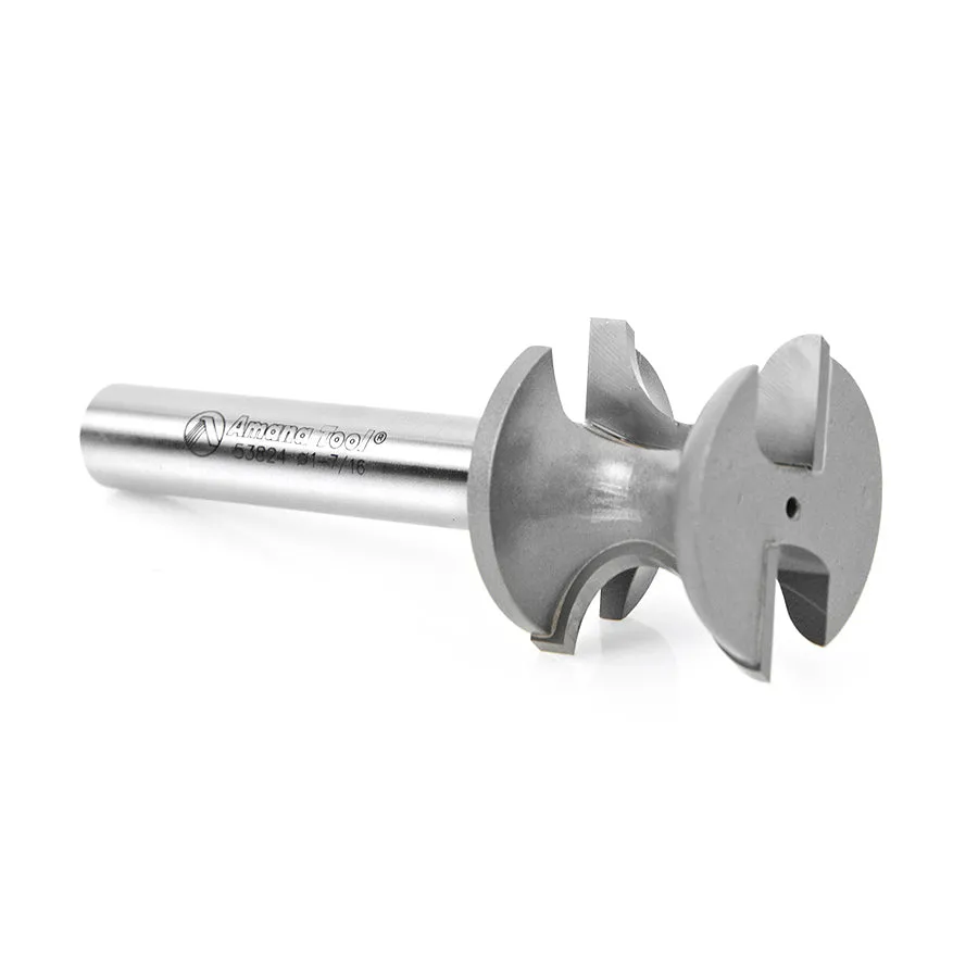 Window Sill Edge Router Bit | 3⁄8 Radius x 1 7⁄16 Dia x 1 1⁄8 x 1⁄2" Shank | 53824 | 738685538241