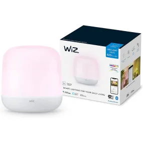 WiZ Connected Hero v2 Smart Portable Table Lamp, WiFi Enabled, 16 Million Colors, Compatible with Alexa and Google Home Assistant, No Hub Required