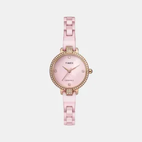 Women Analog Ceramic Watch TWEL15701