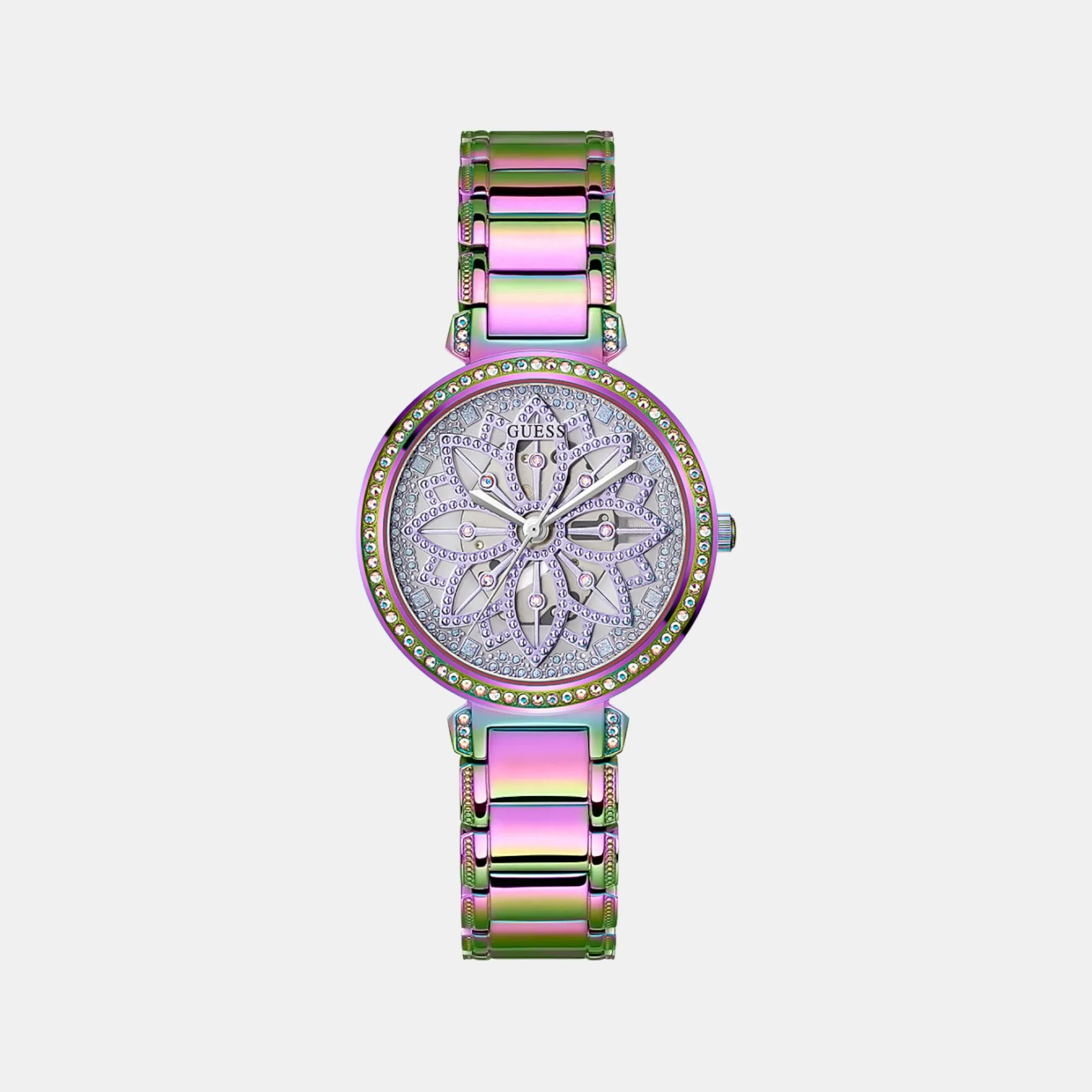 Women Analog Stainless Steel Watch GW0528L4