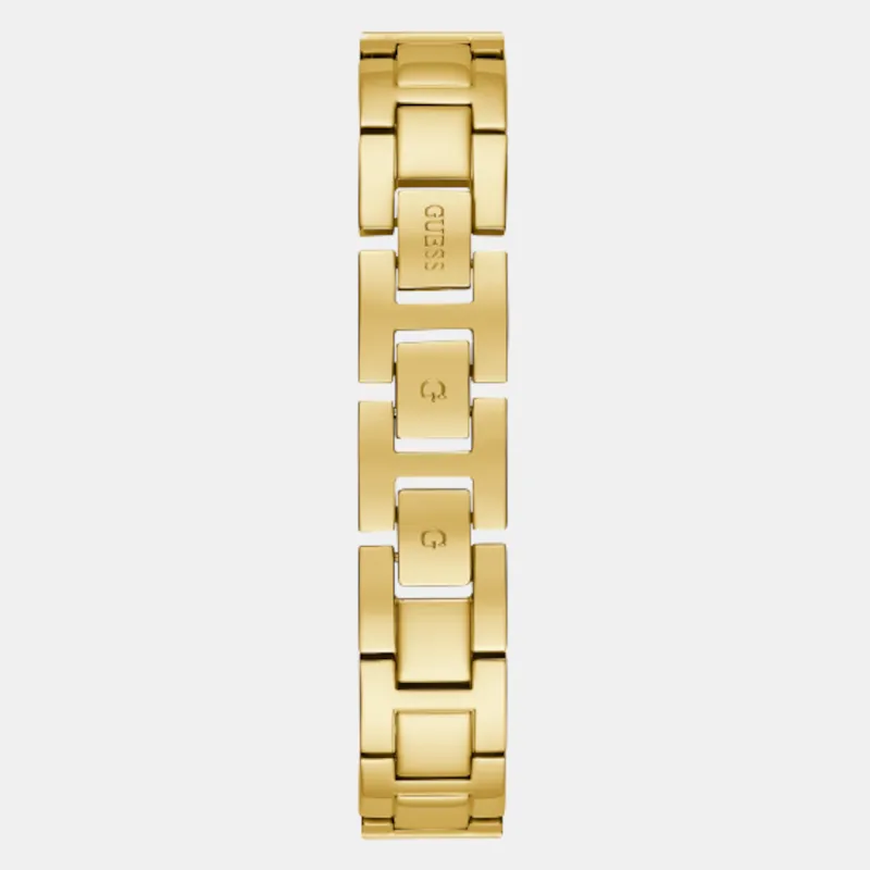 Women Beige Analog Brass Watch GW0545L2