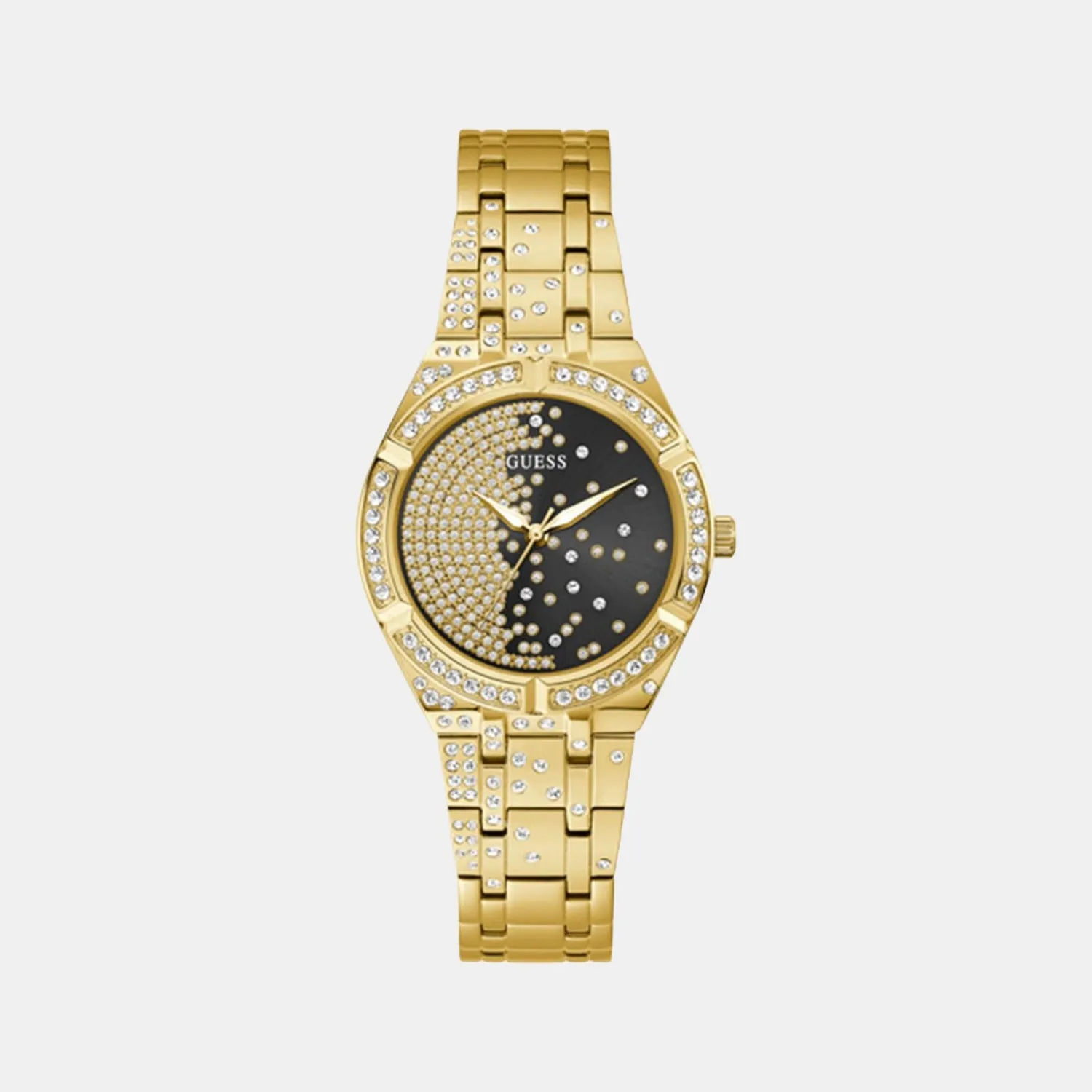 Women Gold Analog Stainless Steel Watch GW0312L2