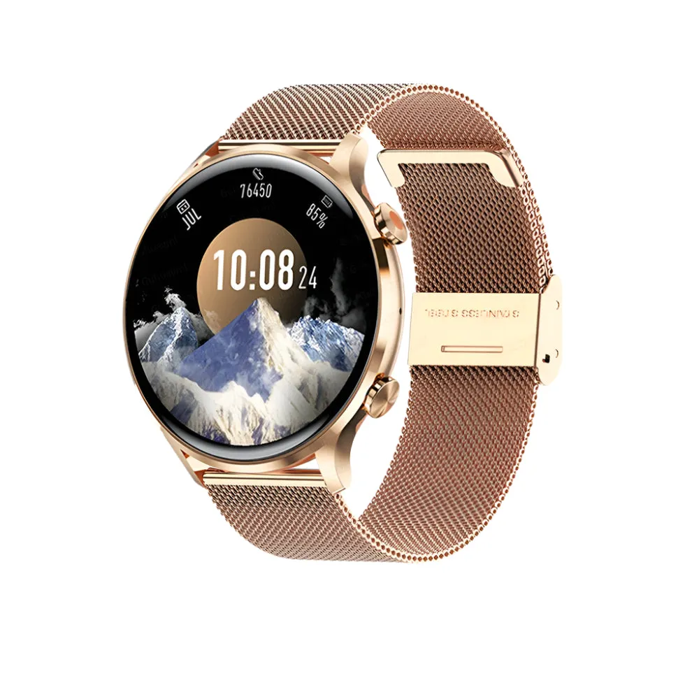 Women's AMOLED HD Screen Smartwatch For Android and IOS