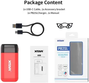 XTAR PB2SL QC 3.0 PD 3.0 18650 21700 Power Bank